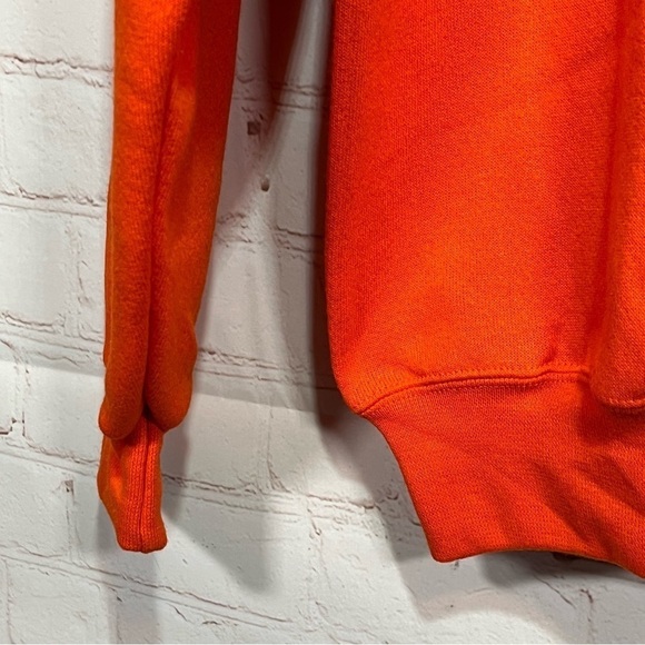Vintage Soffe Syracuse Sweatshirt Mens Large Orange CUSE Pullover Made In USA - Picture 6 of 10